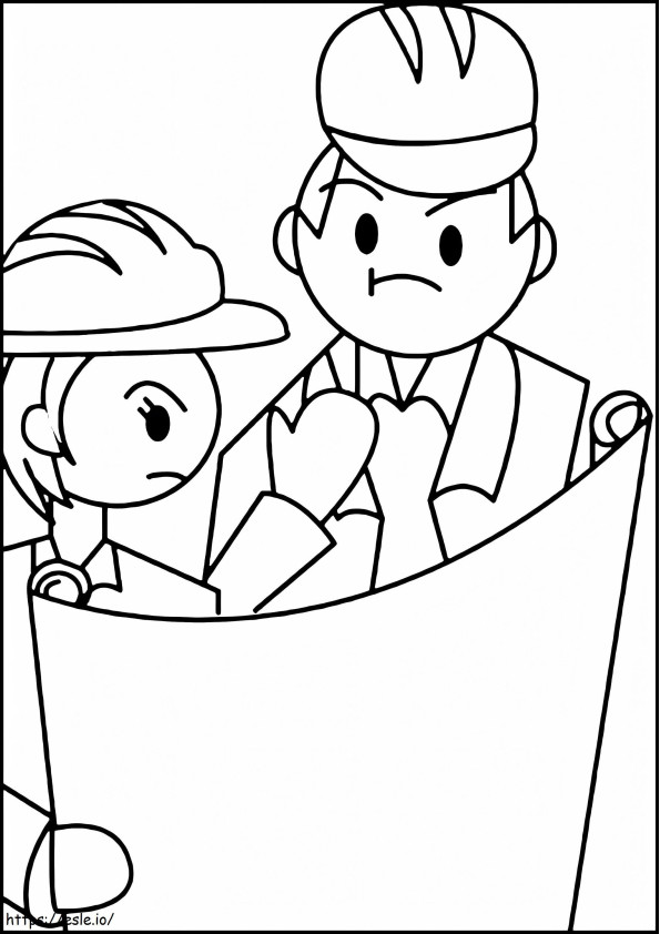 Engineer 12 coloring page