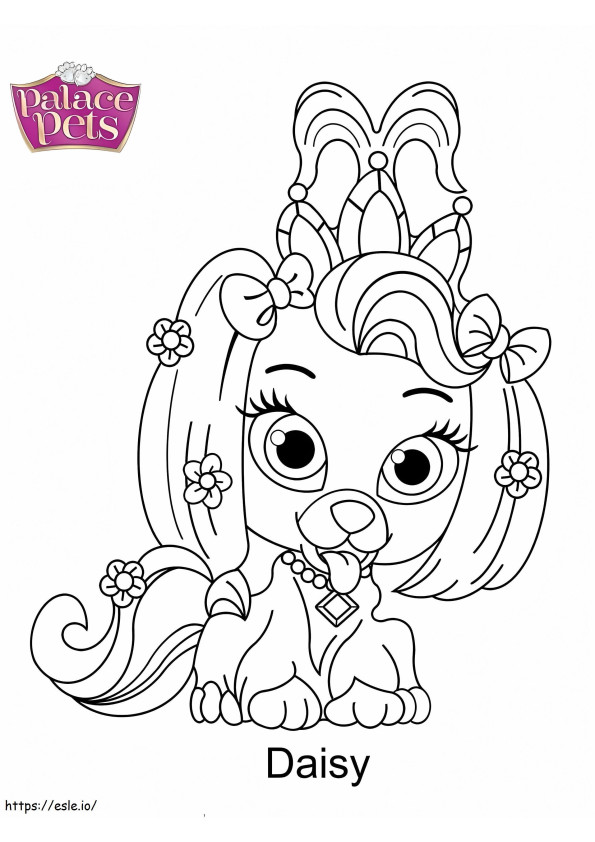 1587025339 Palace Pets Daisy coloring page