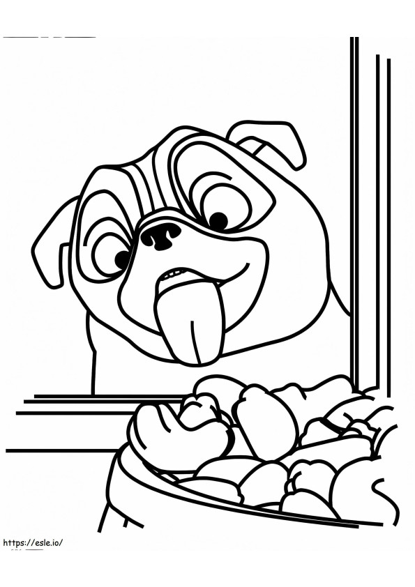 Precious In The Nut Job coloring page