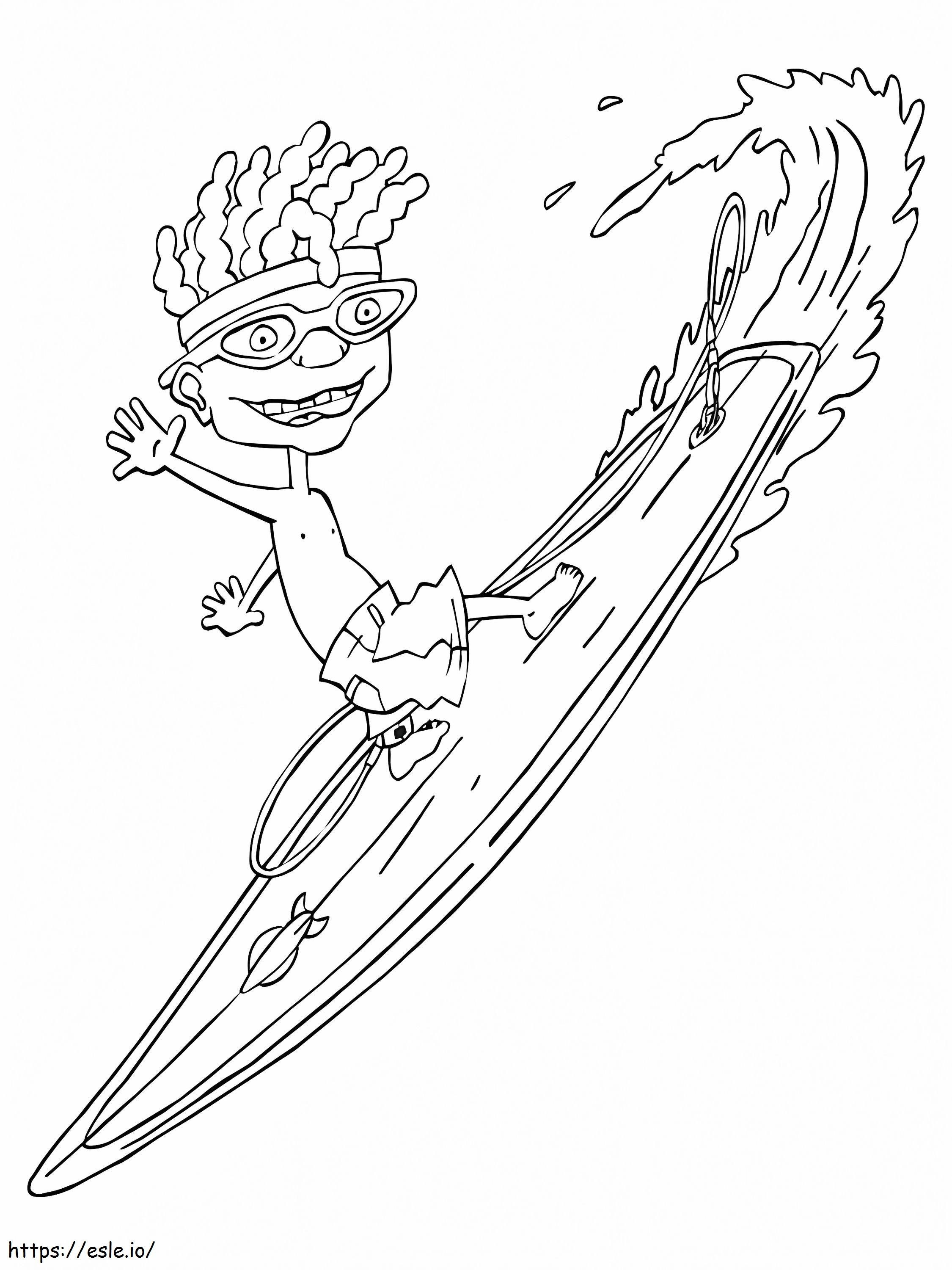 Rocket Power 12 coloring page