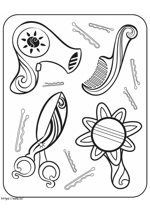 Sunny Day 1 coloring page