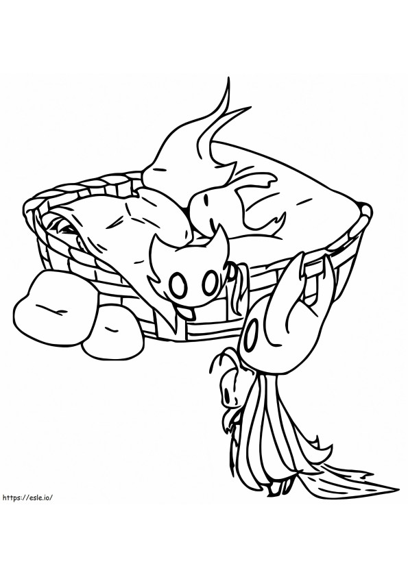 Hollow Knight Free Printable coloring page