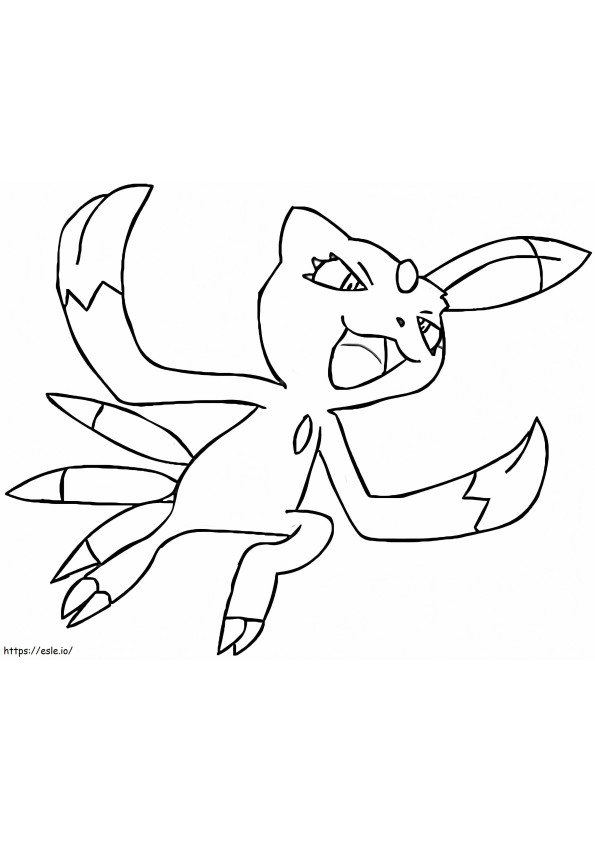 Coloriage Pokémon Sneasel 5 à imprimer dessin