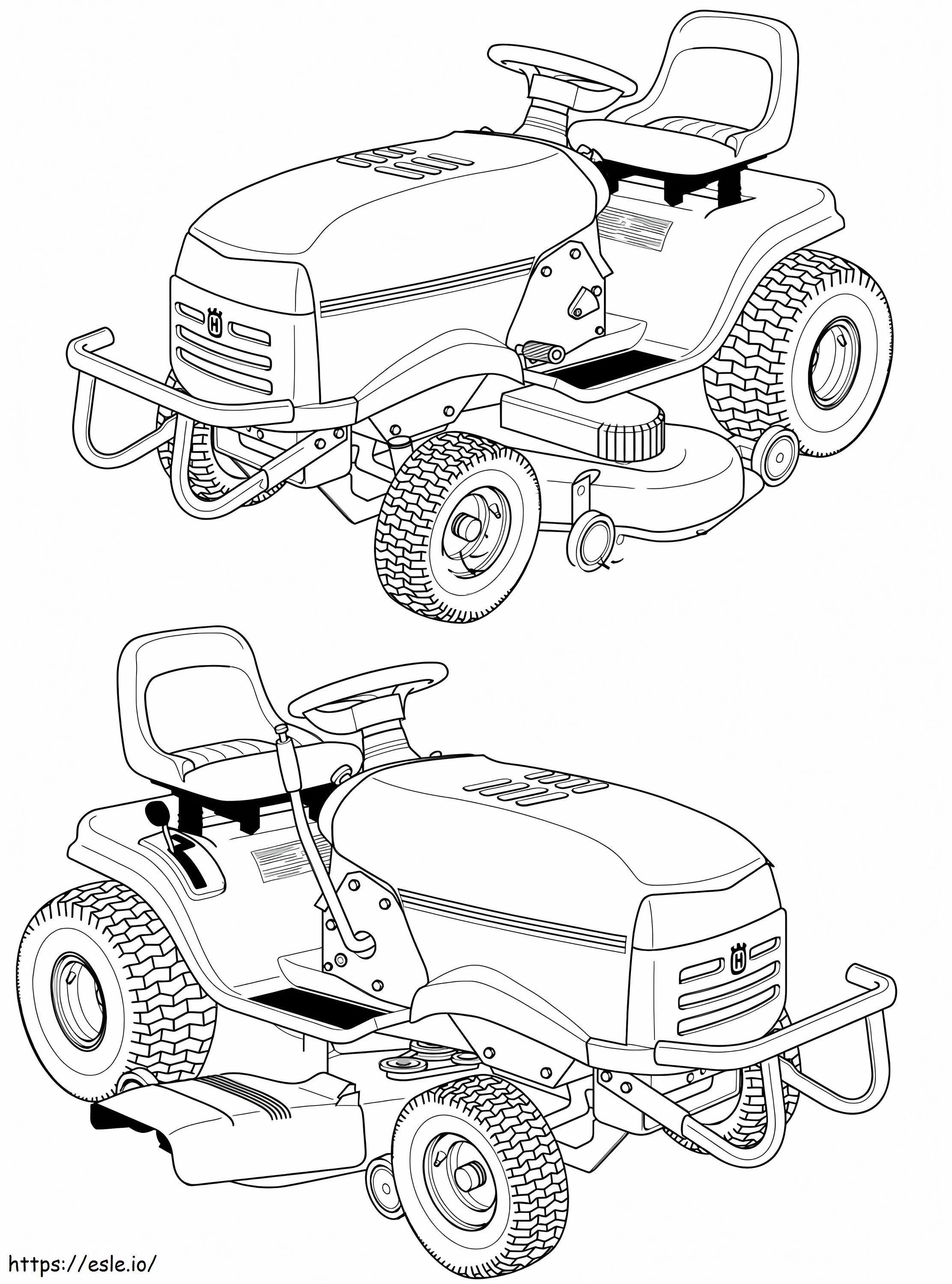 Husqvarna Lawn Mower 759X1024 coloring page