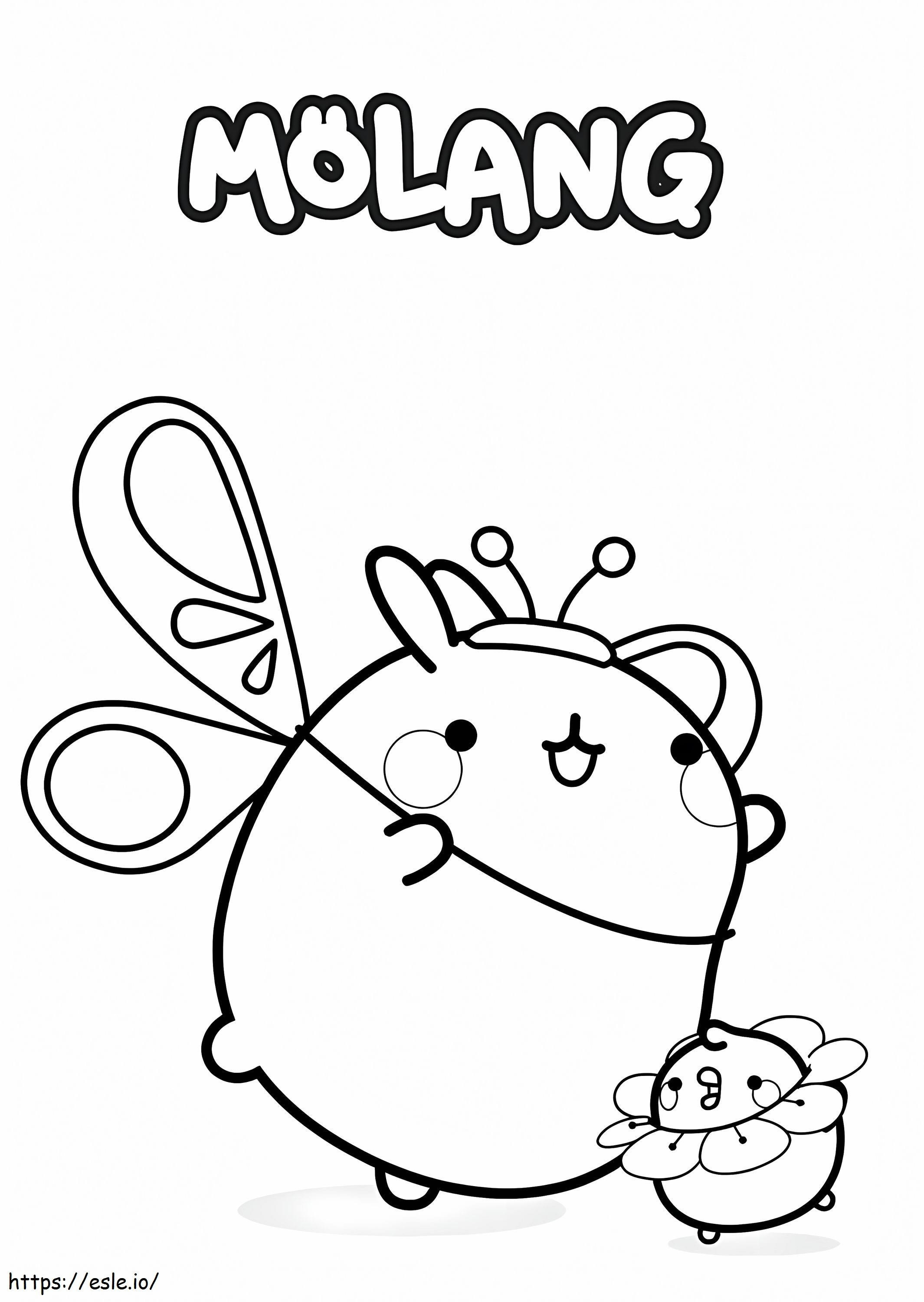 Dear Butterfly coloring page