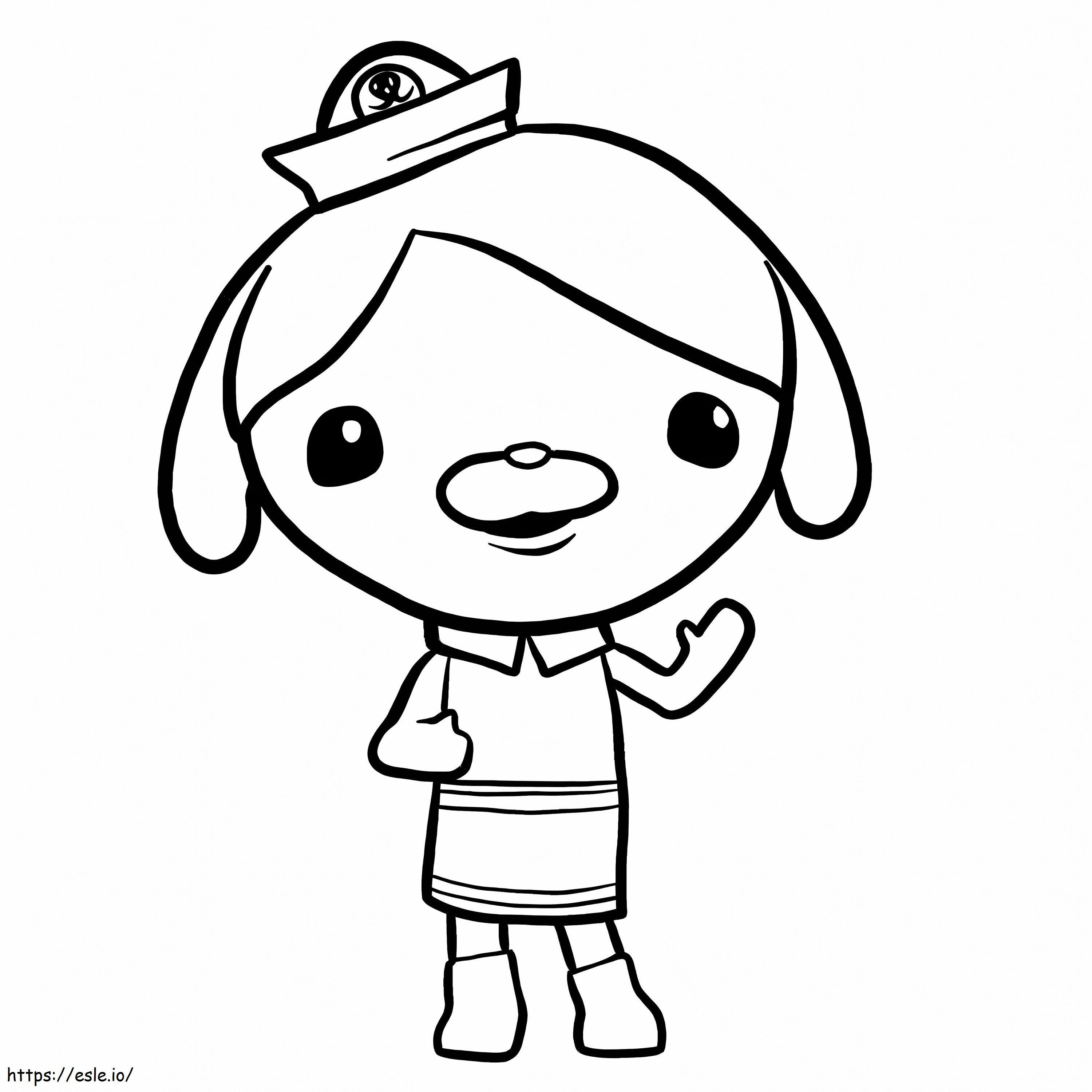 Nice Octonauts From Dashi coloring page