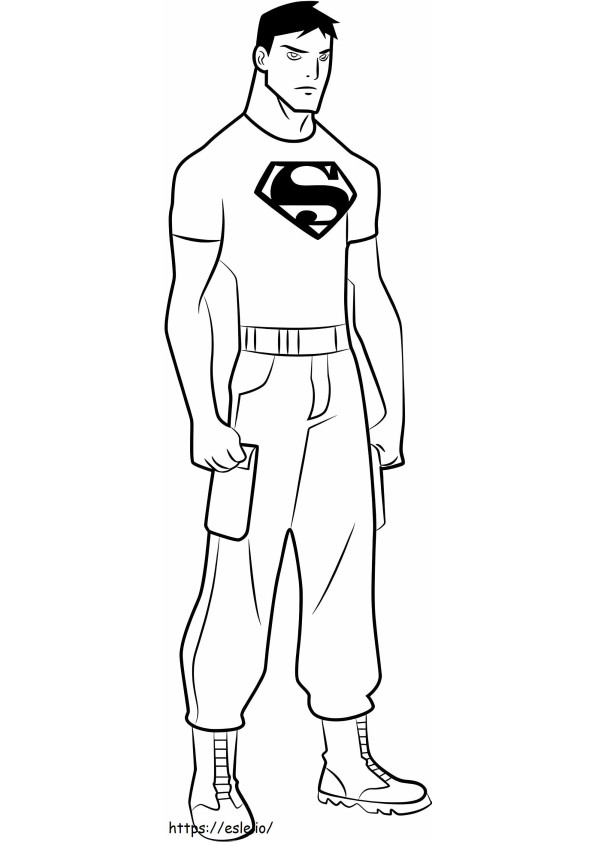 1559525535_1532052953_Superboy A4_ Coloringpage coloring page