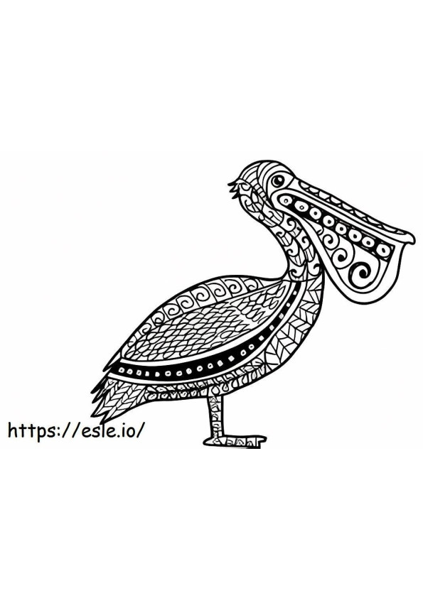 Pelican Mandala