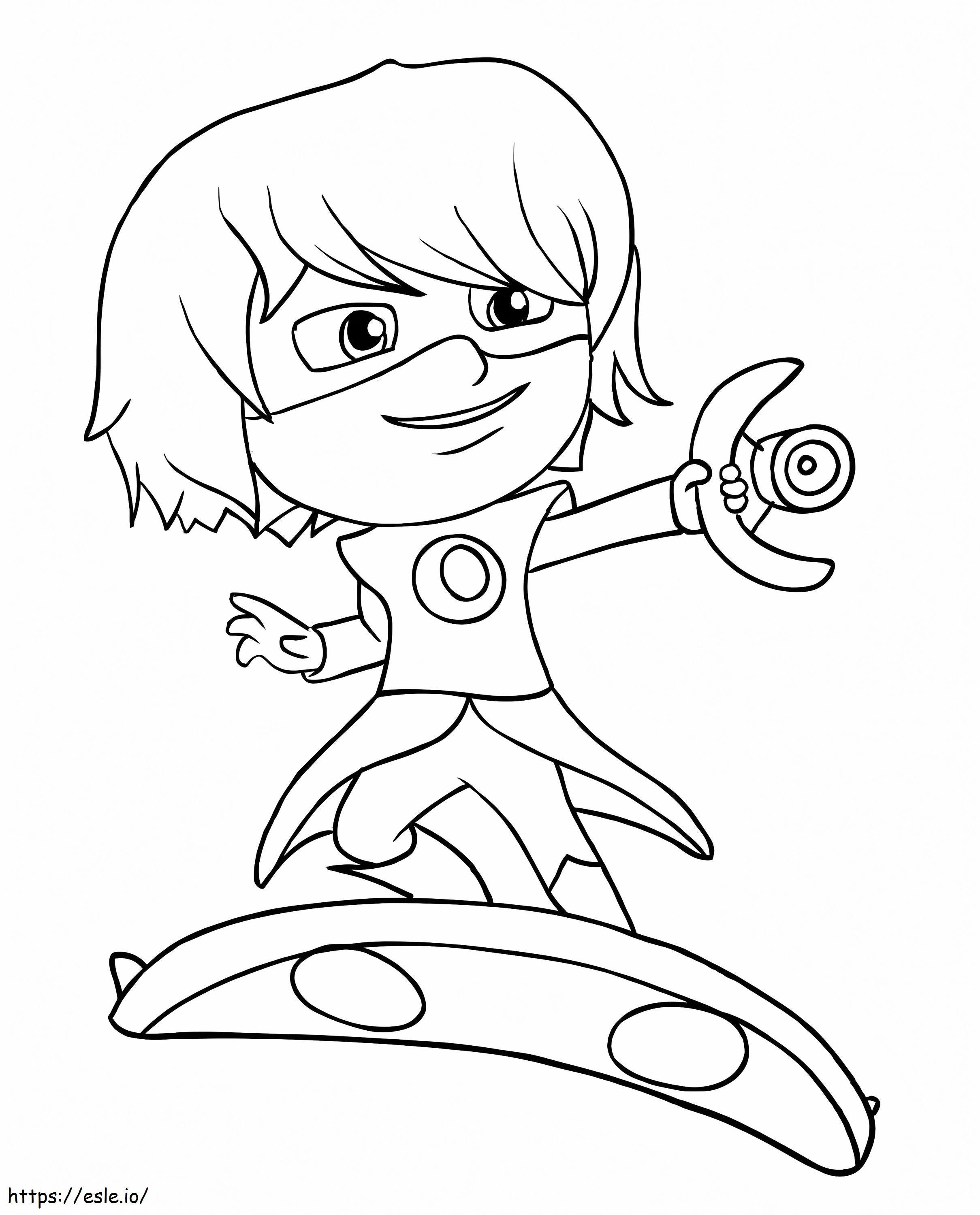 PJ Masks Witch coloring page