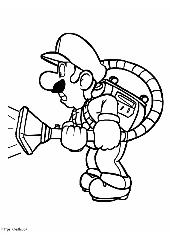 Luigi De Mario 778X1024 coloring page