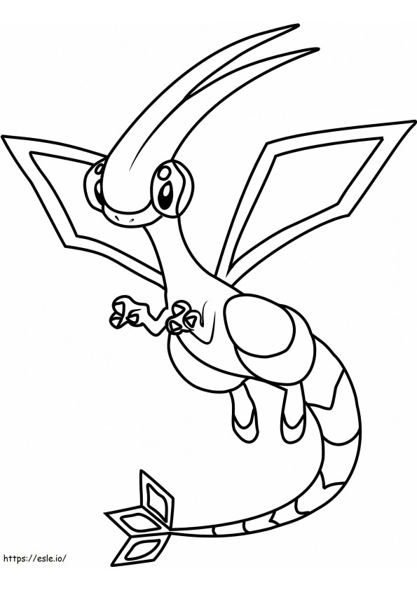Pokemon Flygona kolorowanka