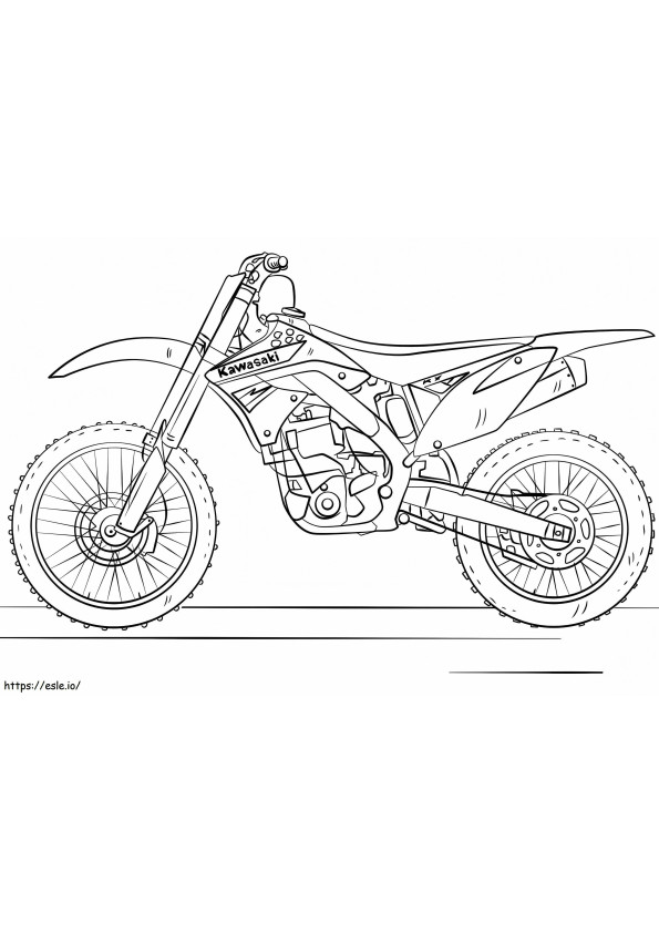 Kawasaki Motocross Bike