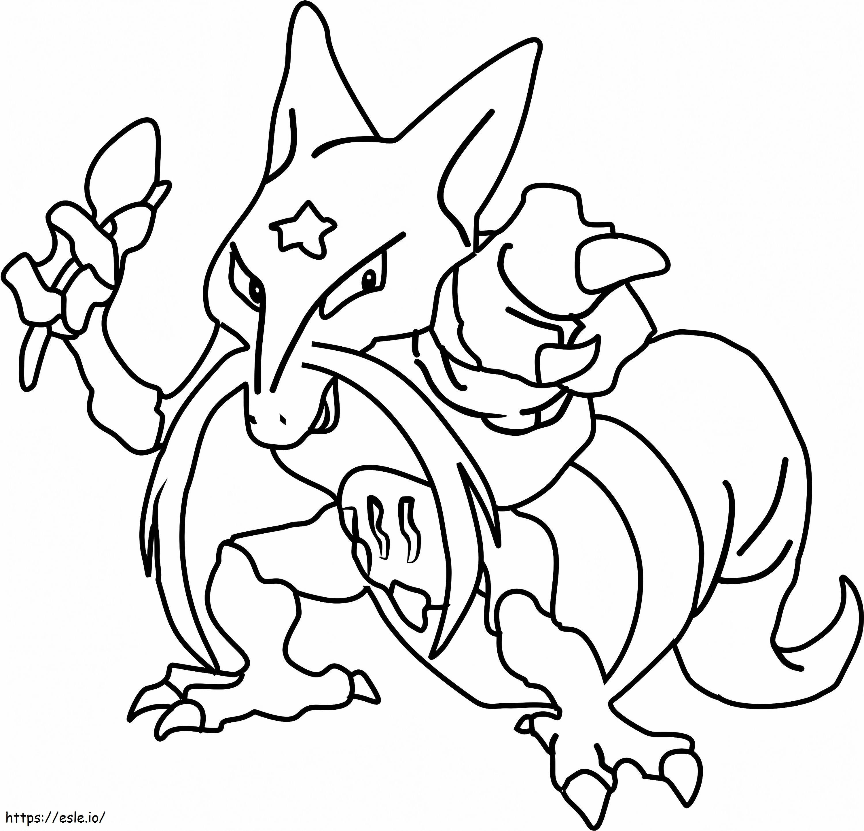 Coloriage 1530498873 Pokémon Kadabra1 à imprimer dessin