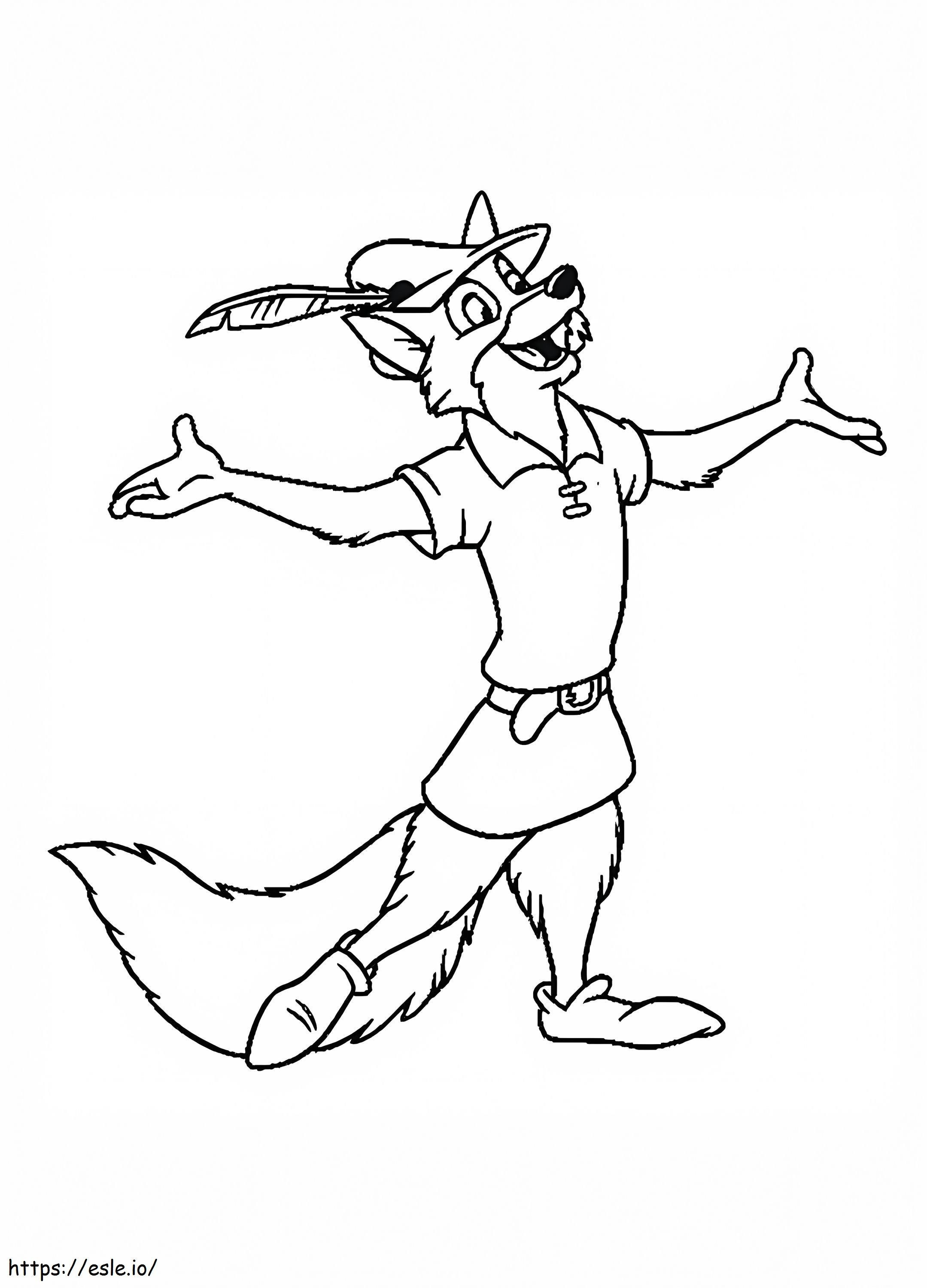 Robin Hood 4 coloring page