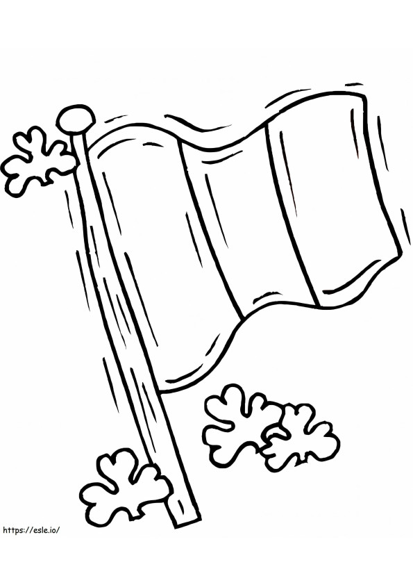 France Flag 1 coloring page