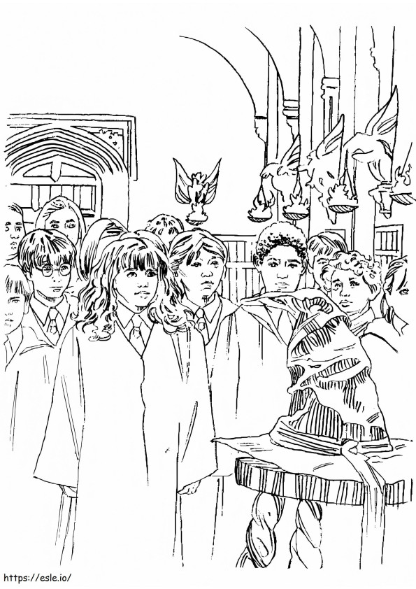 Harry Potter And The Philosopher'S Stone coloring page