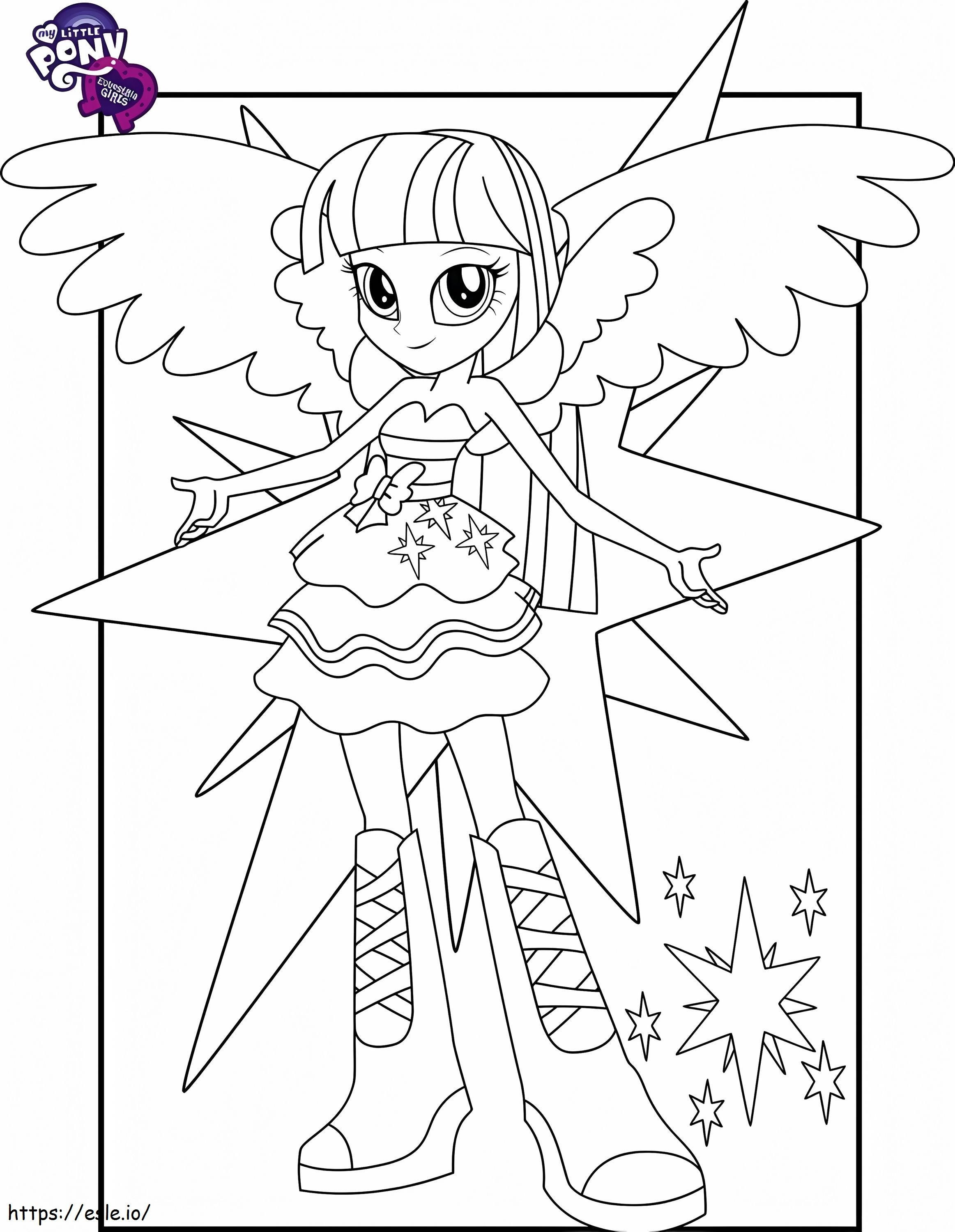 1535162117 Twilight Sparkle A4 coloring page