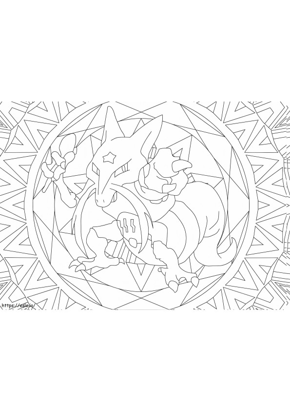 Coloriage Pokémon Mandala 23 à imprimer dessin