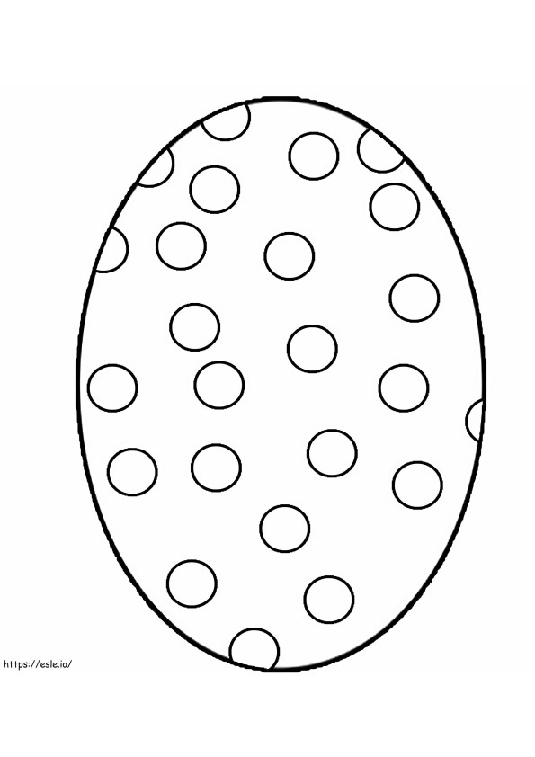 Scaled Perfect Egg coloring page