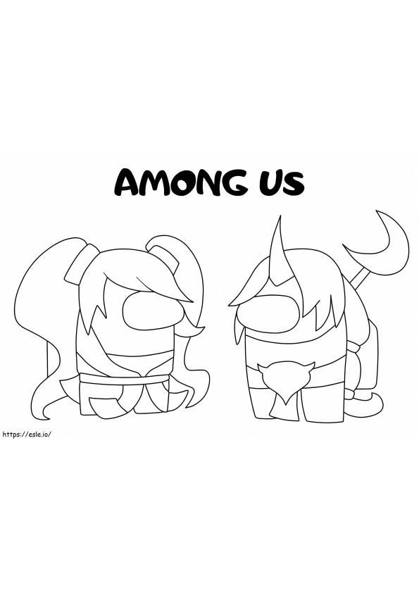 Among Us 26 coloring page