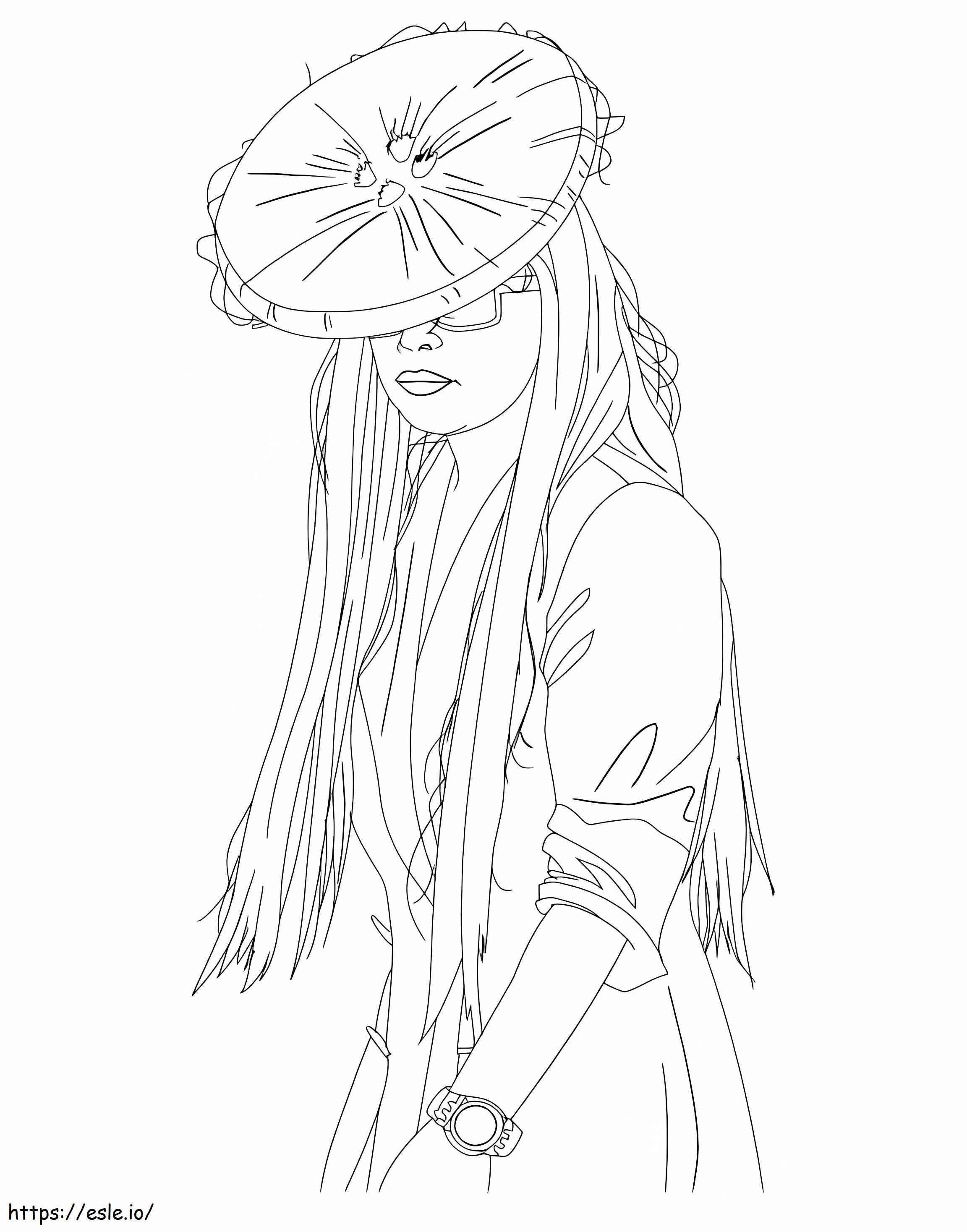 Amazing Lady Gaga coloring page