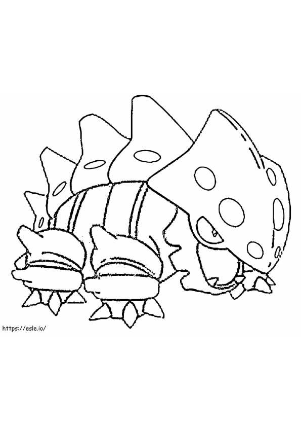 Coloriage Pokémon Lairon Gen 3 à imprimer dessin