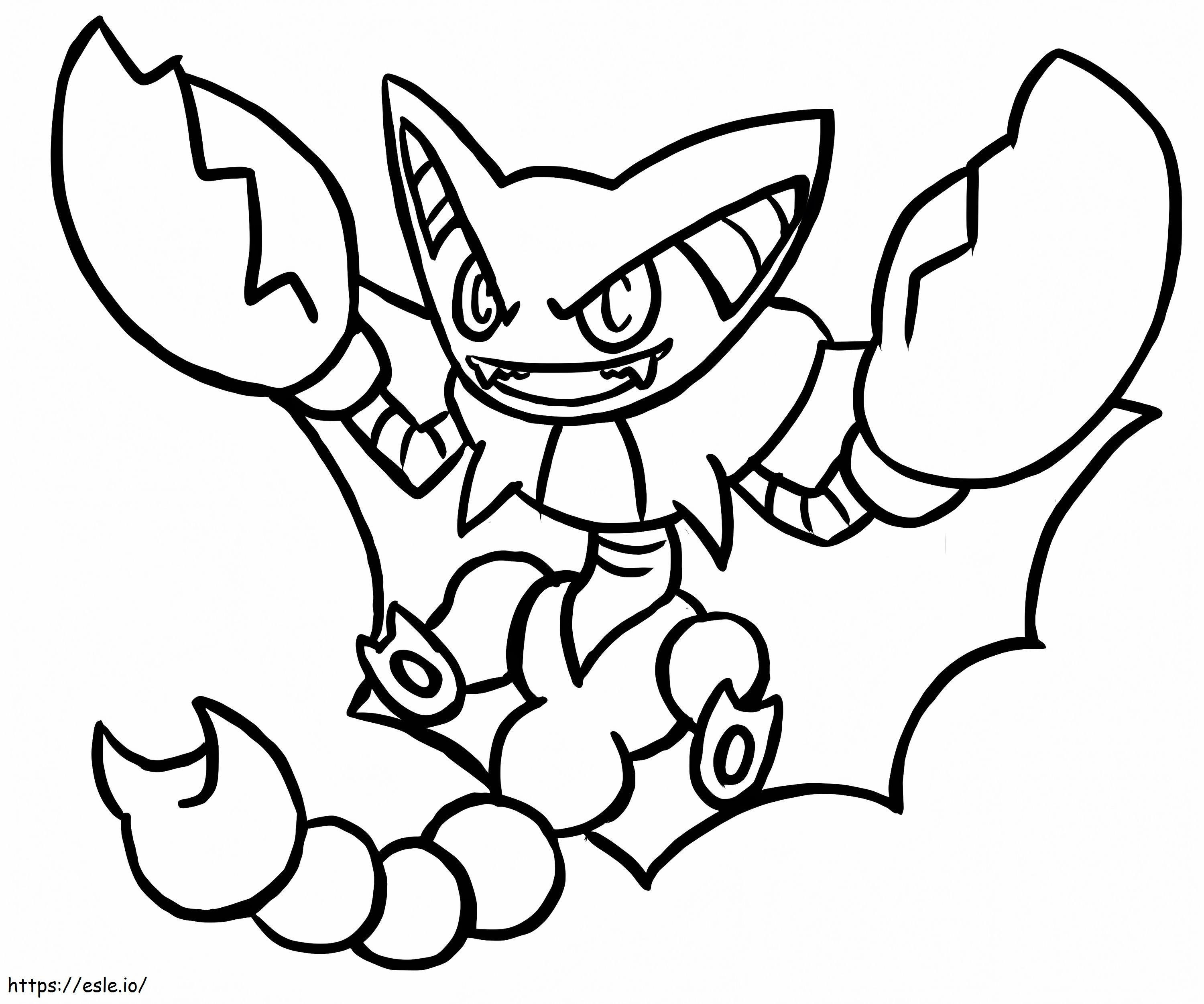 Pokemon Gliscor coloring page