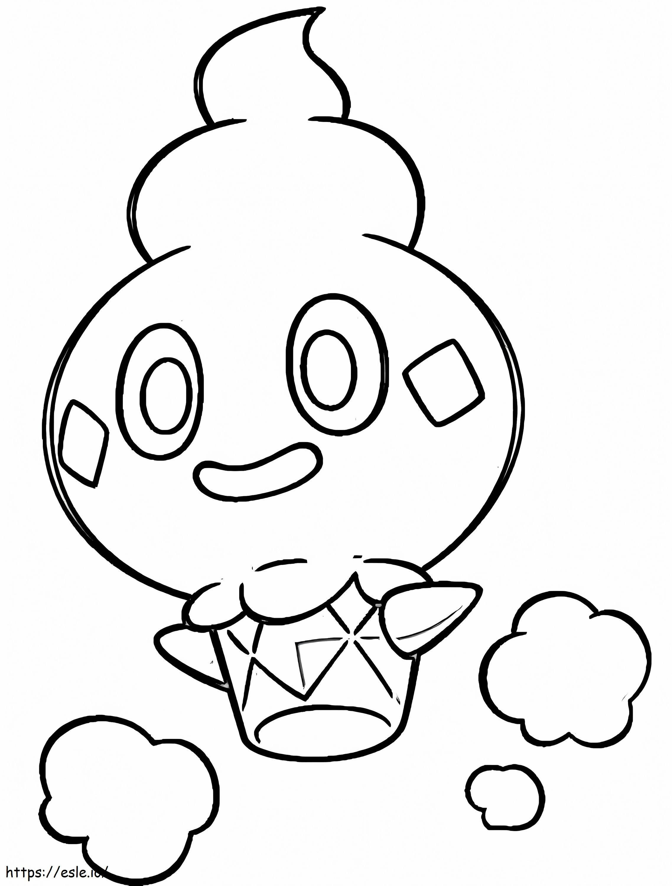 Lovely Vanillite coloring page