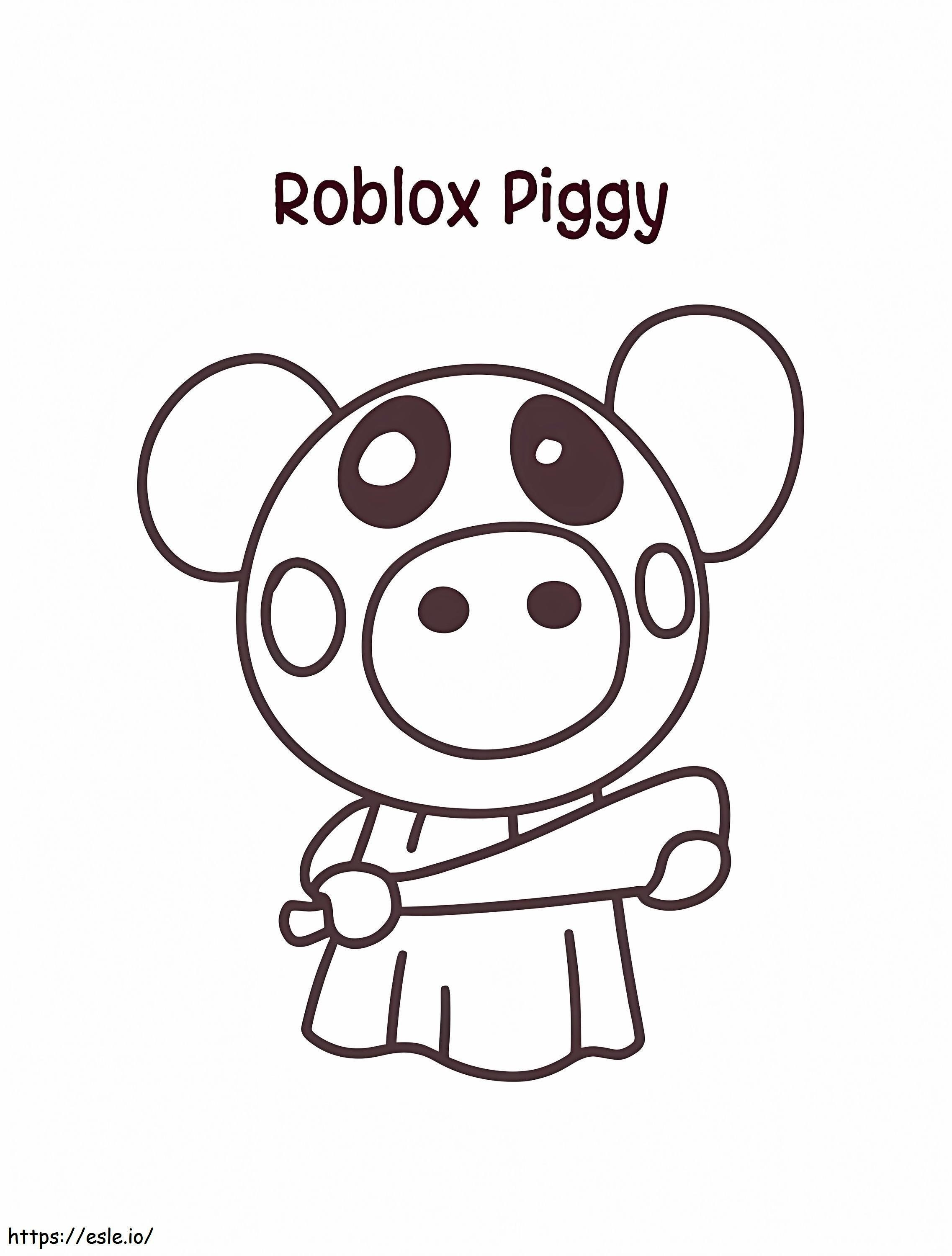 Piggy Roblox 5 de colorat