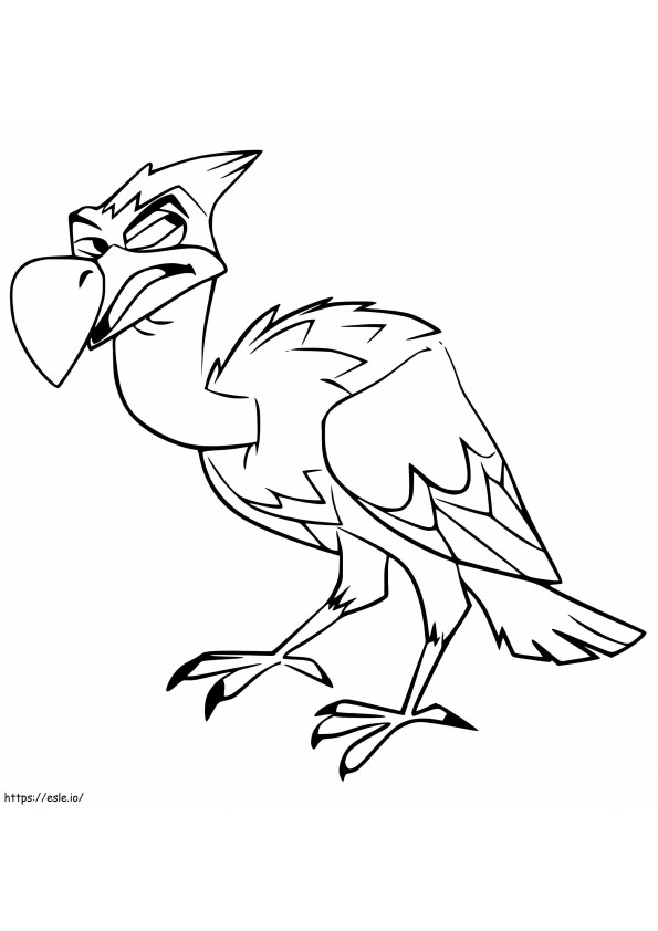 Mwoga From The Lion Guard coloring page