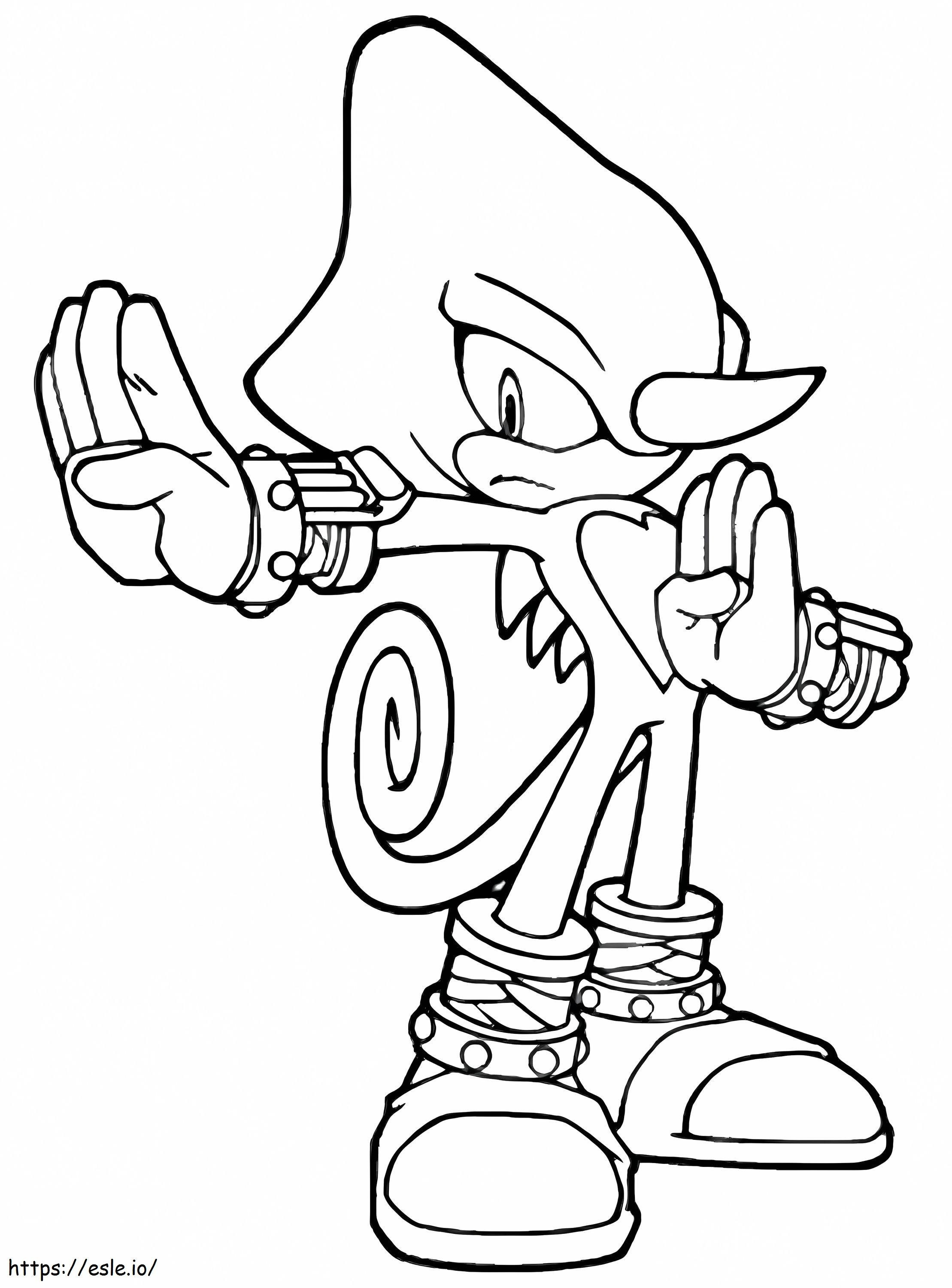 Spy coloring page