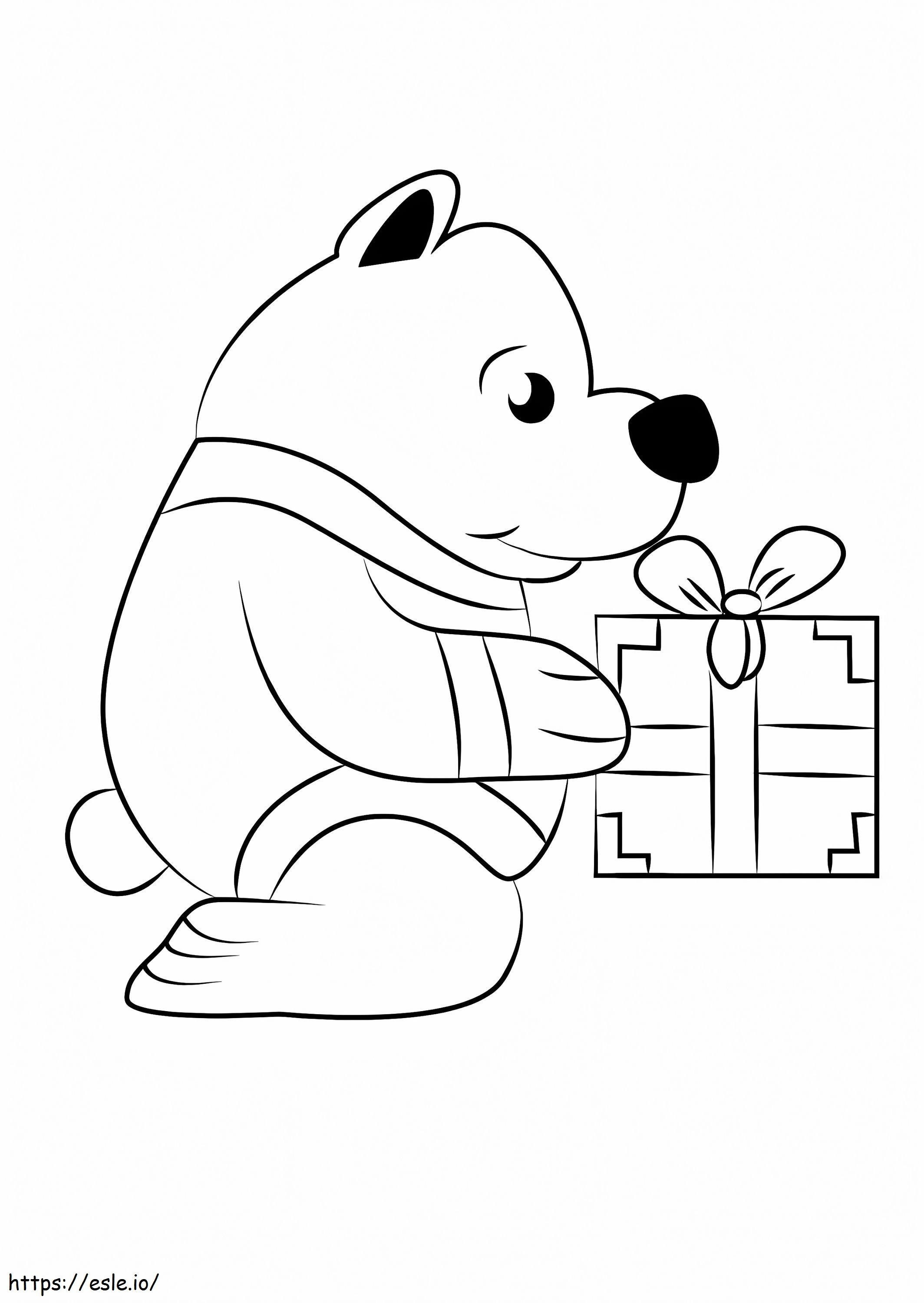 Blue Bear Undertale coloring page