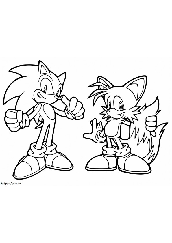 Sonic with Tails kifestő