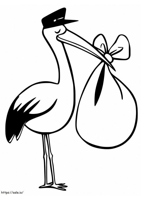 Toimitus Stork värityskuva