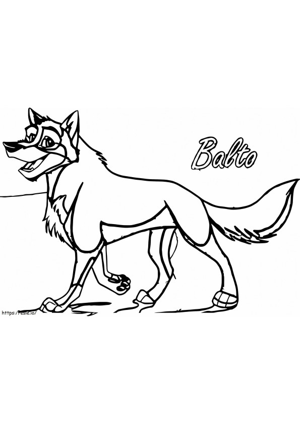 Balto Wolf värityskuva