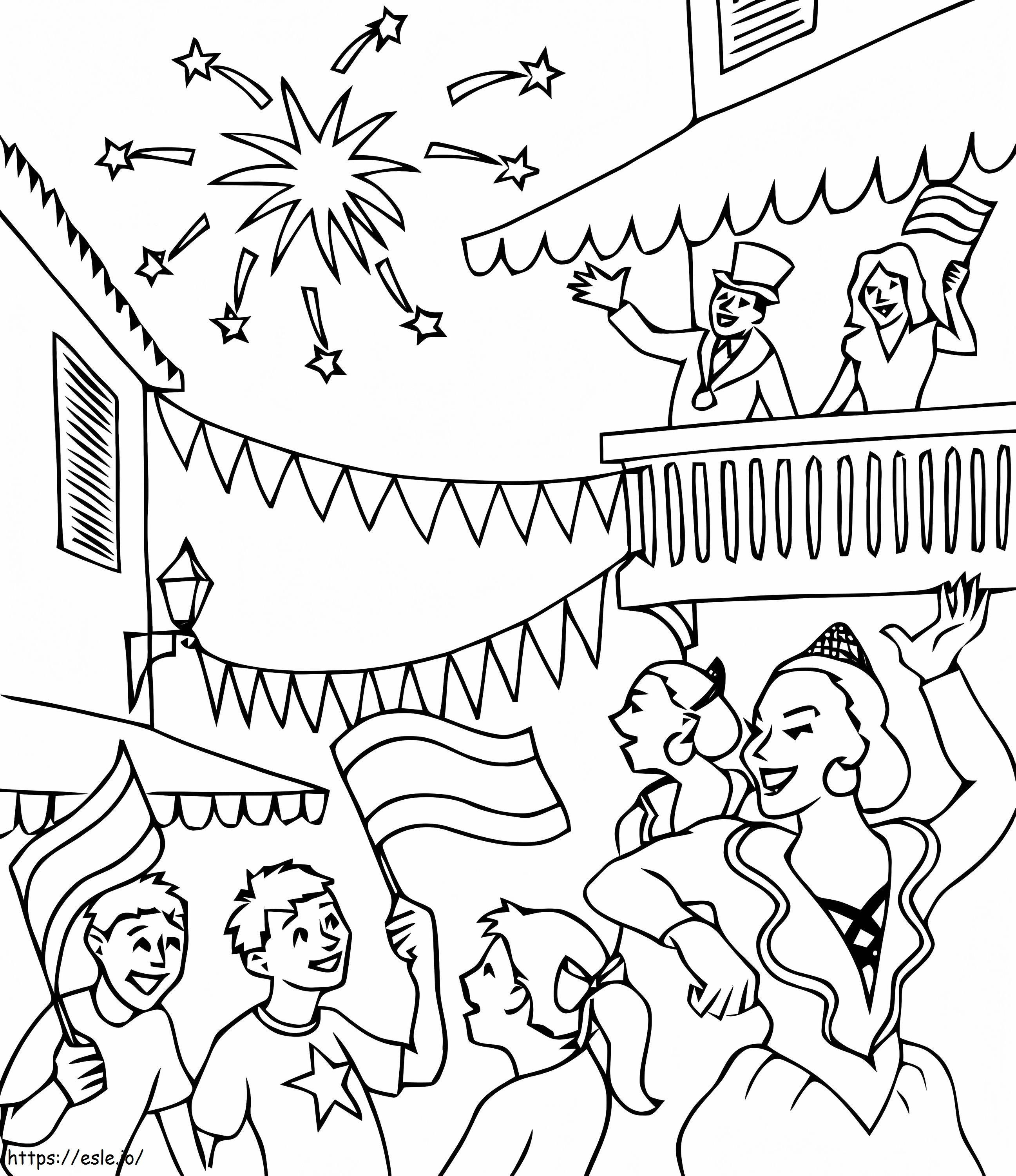 Carnaval 2 885X1024 coloring page