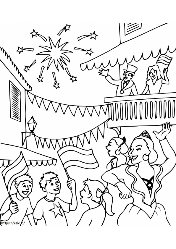 Carnaval 2 885X1024 coloring page