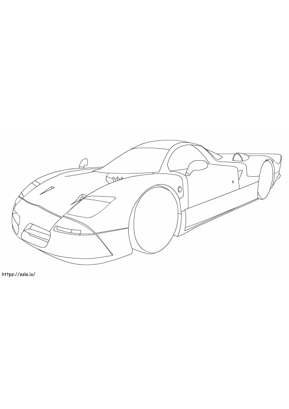 1560498000 Nissan R390 A4 coloring page