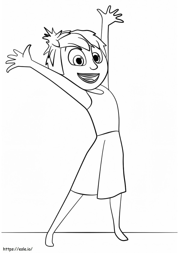 Joy Inside Out coloring page