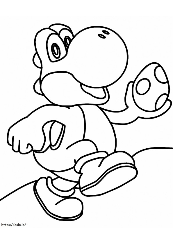 Coloriage Super Mario 2 à imprimer dessin