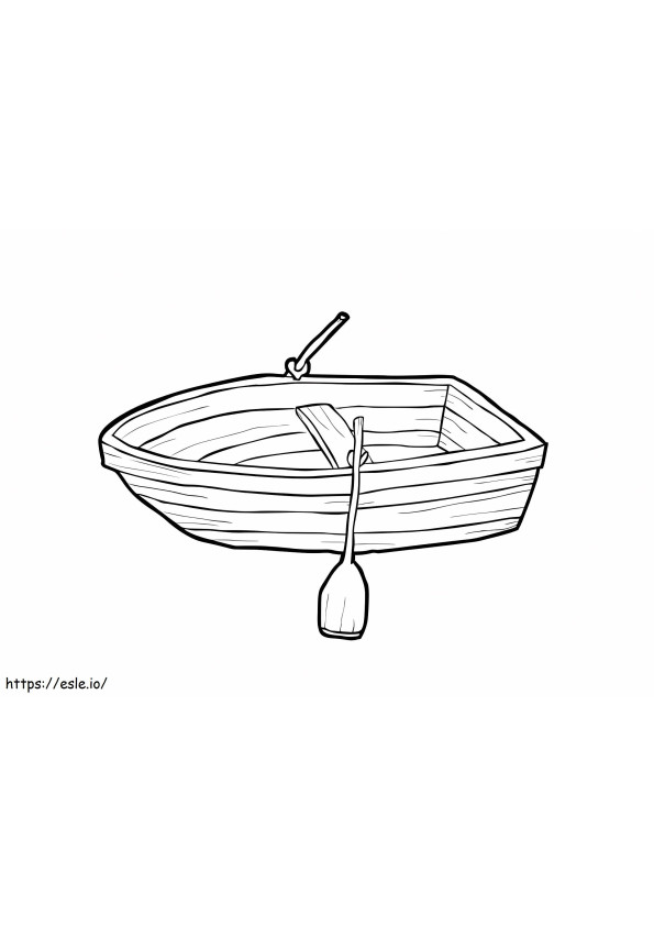 1560760270 Small Row Boat A4 coloring page