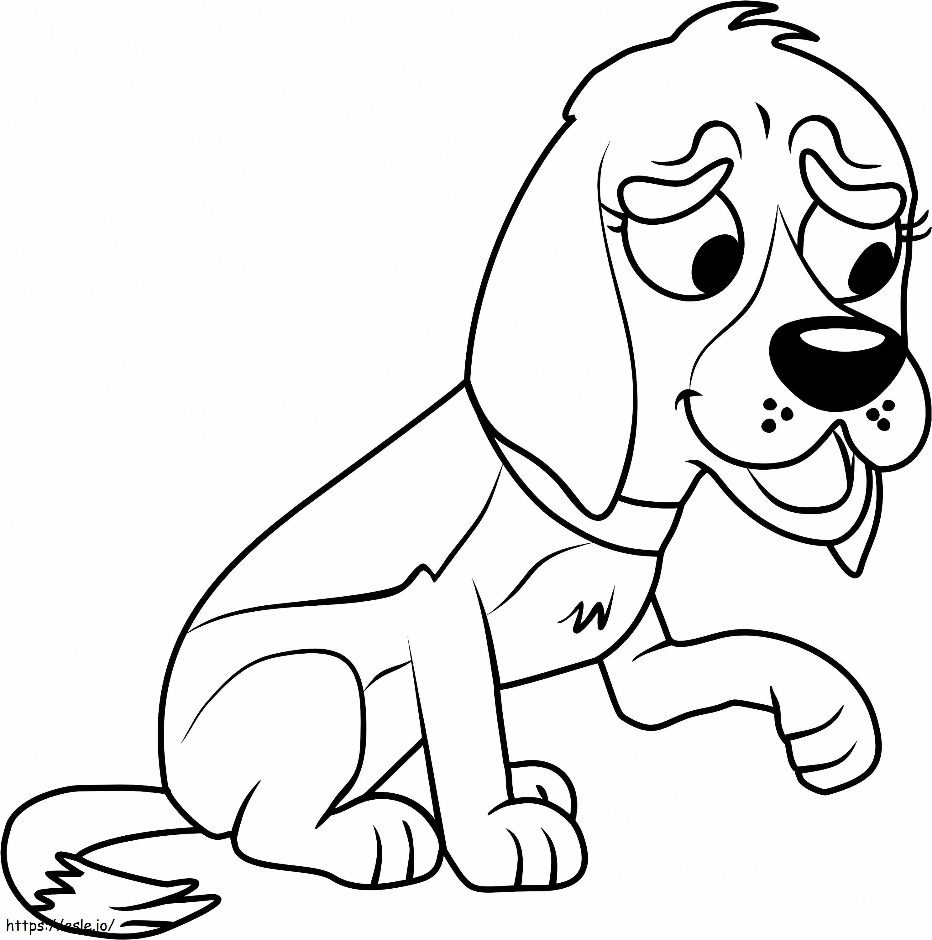 Free Pound Puppies coloring page