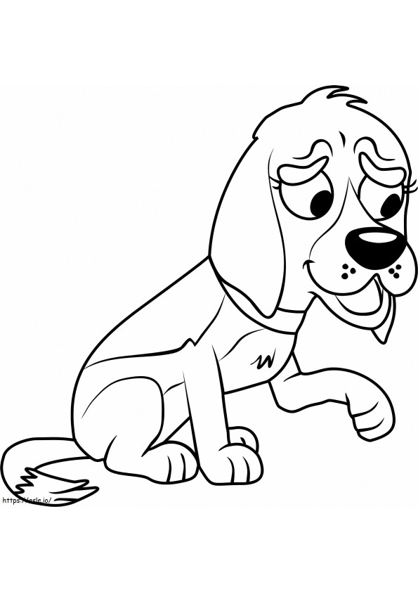 Free Pound Puppies coloring page
