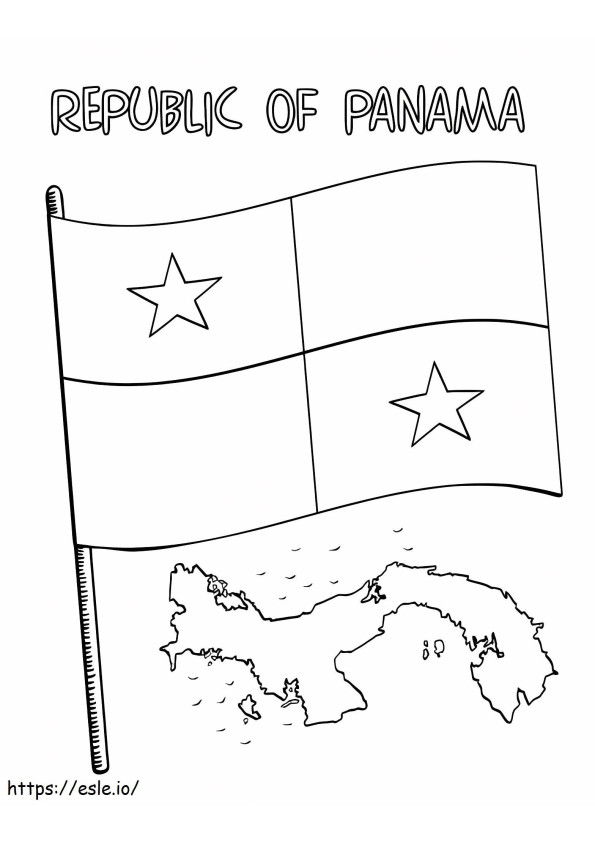 1528102148 Republic Of Panama4 coloring page