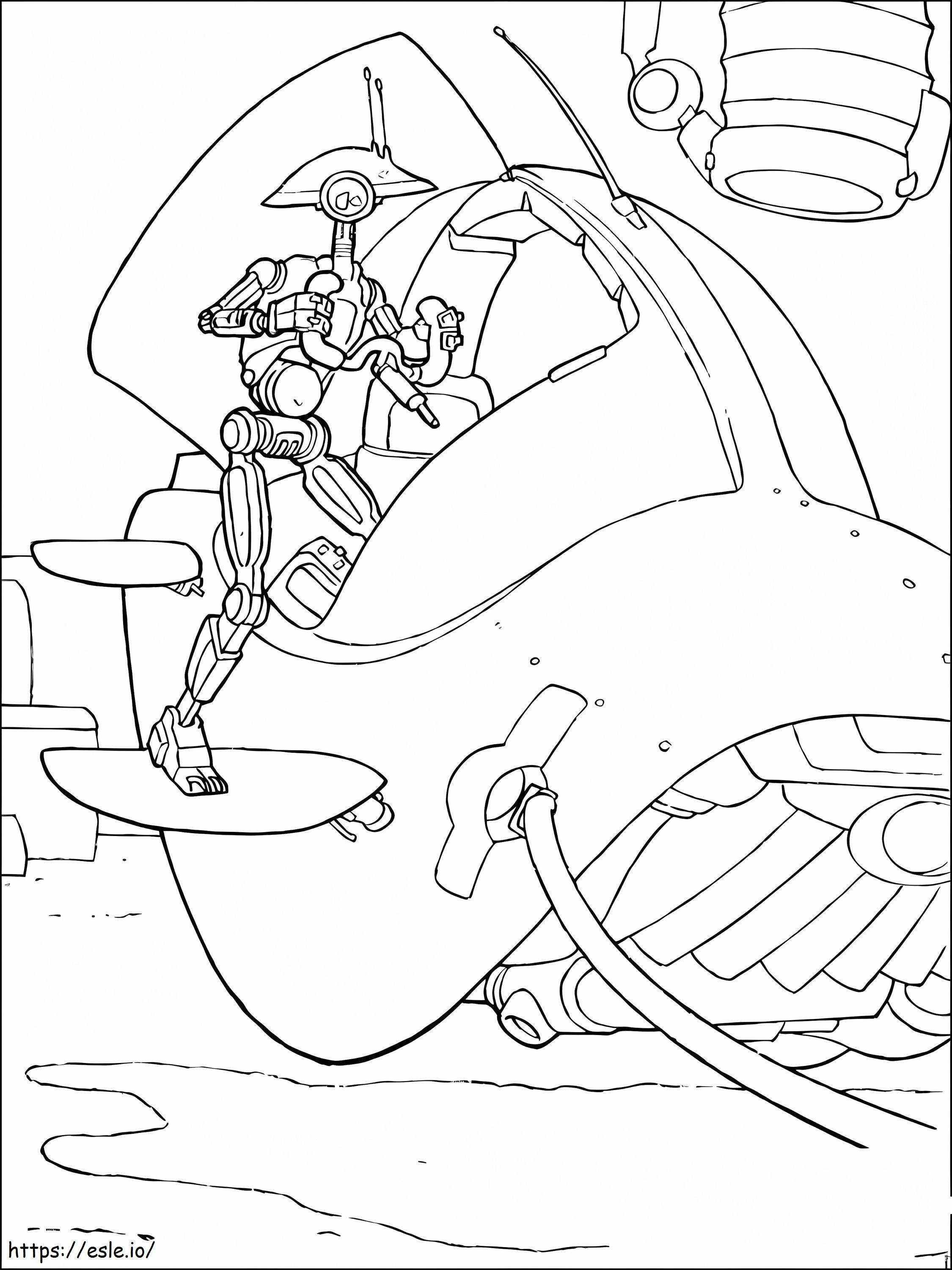 Star Wars 10 coloring page