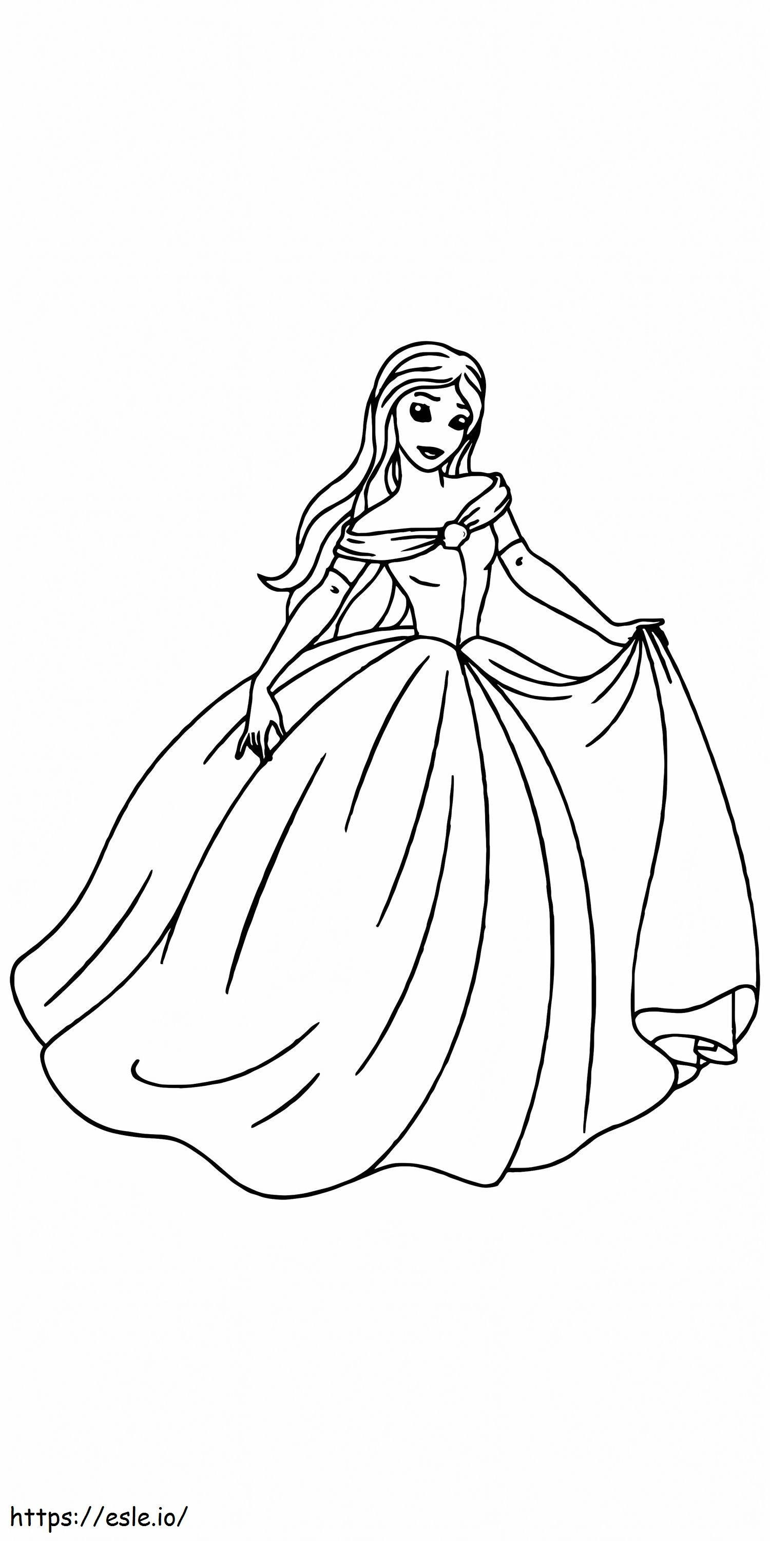 Princess And The Pea Printable 12 coloring page