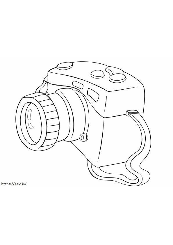 Great Camera coloring page
