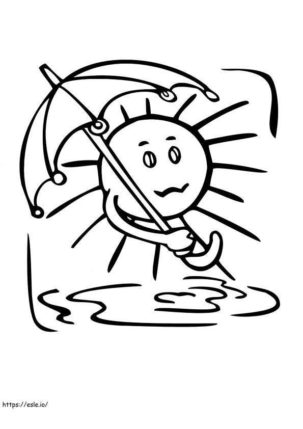 Weather Printable coloring page