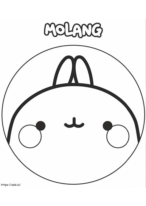 Such A Cute Face coloring page