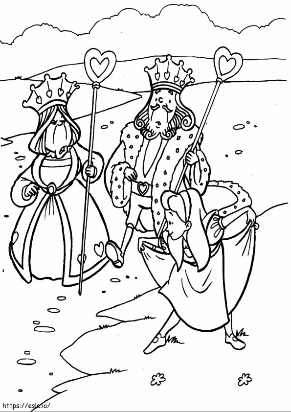 Alice In Wonderland Printable coloring page